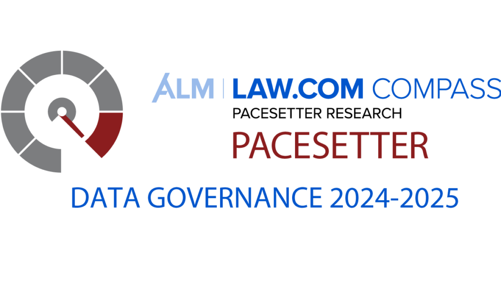 Kenway has been named a “Data Governance Pacesetter” by ALM | Law.com Compass Research
